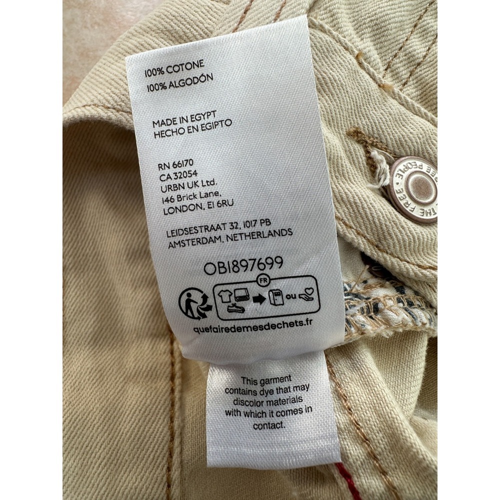 Free‎ People We The Free - Now Or Never  Denim shorts Women Size: 25-New-notags- - Picture 9 of 9